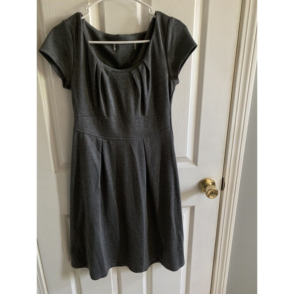 Short Sleeve Gray Dress Women's Small. Unknown brand